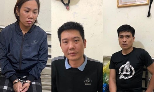 3 đối tượng tại TP.Cao Bằng bị bắt do có hành vi Tàng trữ, mua bán chất ma túy. Ảnh: ĐVCC.