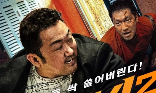 Phim của Ma Dong Seok và Son Seok Gu lập kỷ lục mới. Ảnh: Poster phim.