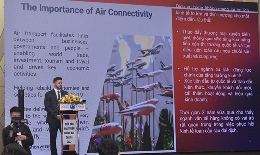 1.000 cuộc gặp gỡ đối tác tại diễn đàn đường bay châu Á 2022 ở Đà Nẵng. Ảnh: TT