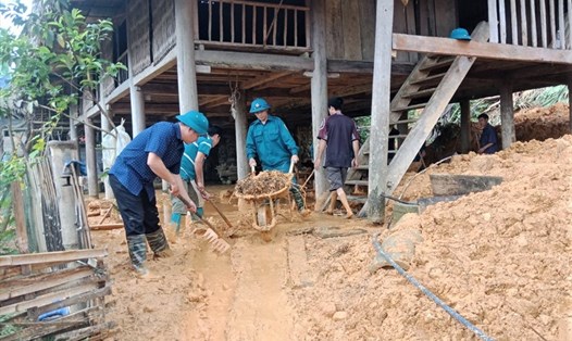 Mưa lũ kéo dài gây thiệt hại nặng nề trên toàn tỉnh Hà Giang. Ảnh: BHG