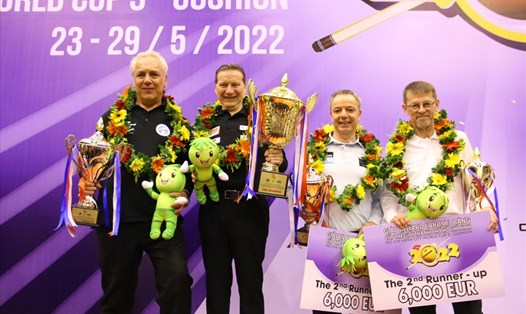 Giải Billiards World Cup carom 3 băng TPHCM 2020 đã kết thúc thành công tốt đẹp. Ảnh: Lê Phong