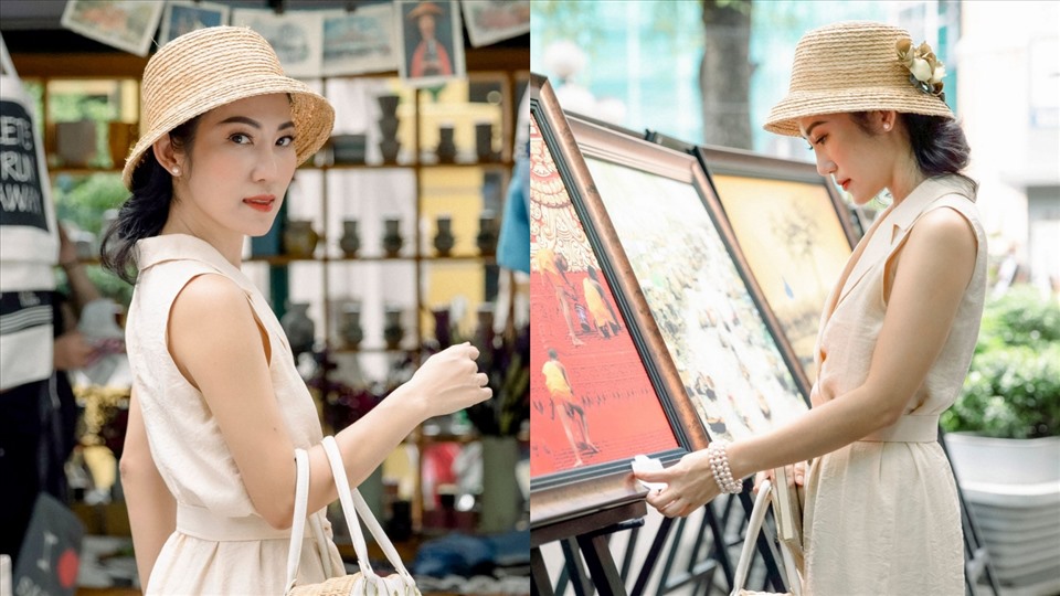 "Ong Chúa" Kim Phượng ngoài đời khác hẳn với hình tượng cá tính trong phim. Ảnh: FBCN.