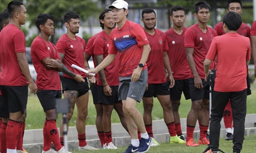 Huấn luyện viên Shin Tae-yong được kỳ vọng sẽ giúp U23 Indonesia thi đấu tốt. Ảnh: PSSI