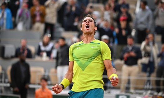 Rafael Nadal vất vả giành vé vào tứ kết Roland Garros 2022. Ảnh: ATP