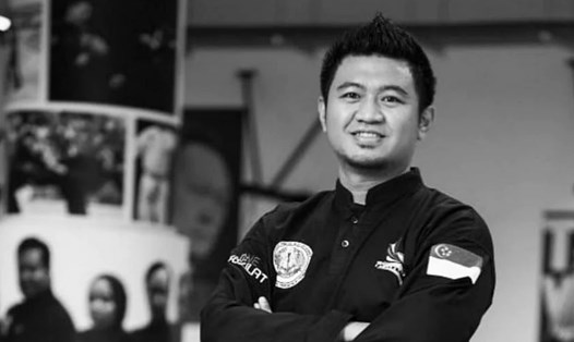Sau khi giúp tuyển pencak silat Indonesia lập nên lịch sử tại SEA Games 31, ông Romadhon không may qua đời do tai nạn giao thông. Ảnh: LĐ pencak silat Singapore