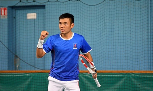 Lý Hoàng Nam sẽ cải thiện đáng kể thứ hạng ATP của mình nếu vô địch 3 giải đấu nhà nghề liên tiếp tại sân nhà. Ảnh: Thanh Thúy
