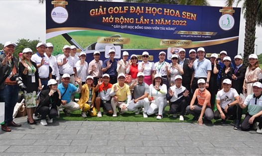 Đại học Hoa Sen tổ chức Giải golf đầy ý nghĩa để gây quỹ hỗ trợ cho sinh viên tài năng. Ảnh: Nguyễn Đăng