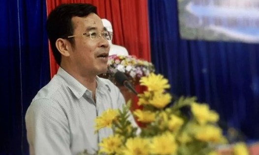Ông Đàm Quang Hưng - nguyên Chủ tịch UBND quận Liên Chiểu bị bắt để điều tra hành vi nhận hối lộ. Ảnh: C.X