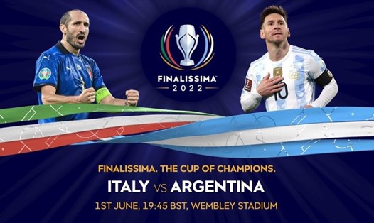 Italia và Argentina sẽ đối đầu với nhau tại thánh địa Wembley. Ảnh: UEFA