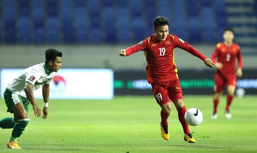 Nguyễn Quang Hải có thể sớm sang Áo thi đấu. Ảnh: Trung Thu