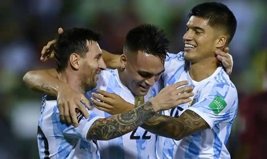 Đội tuyển Argentina sẽ chạm trán nhà vô địch Châu Âu. Ảnh: AFP