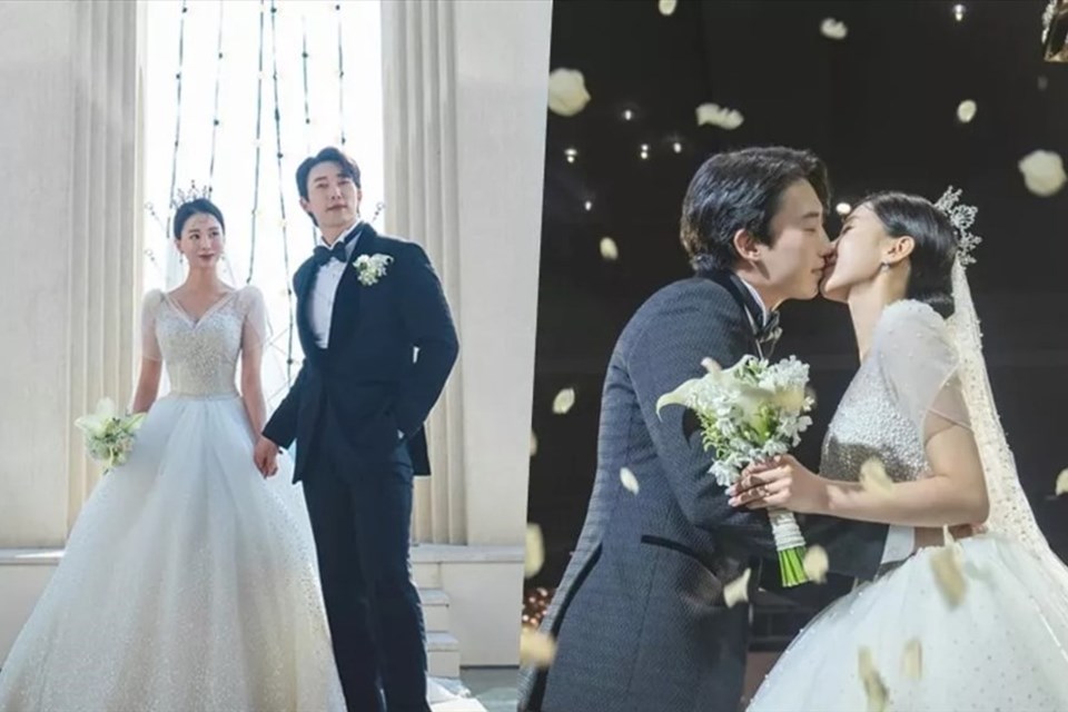 Hoon (U-KISS) và vợ chia sẻ ảnh cưới