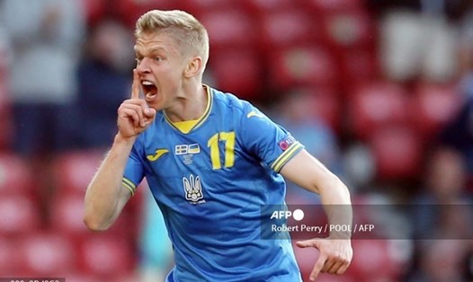 Ukraine bất lợi khi phải thi đấu trên sân nhà của Scotland. Ảnh: AFP