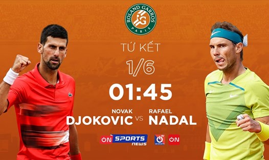 Trực tiếp Novak Djokovic vs Rafael Nadal