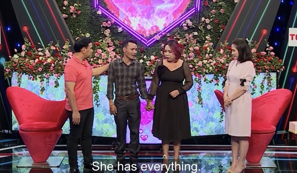 Cặp đôi tại "Bạn muốn hẹn hò". Ảnh: MCV.