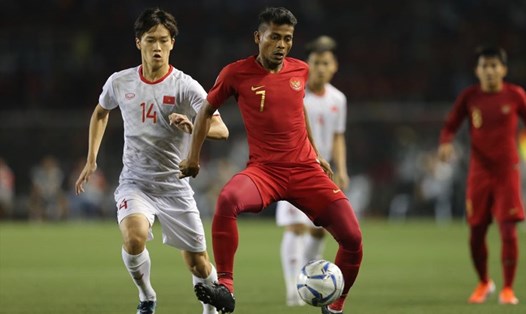 Hoàng Đức là một trong 3 cái tên của U23 Việt Nam từng góp mặt trong trận chung kết SEA Games 2019. Ảnh: D.P