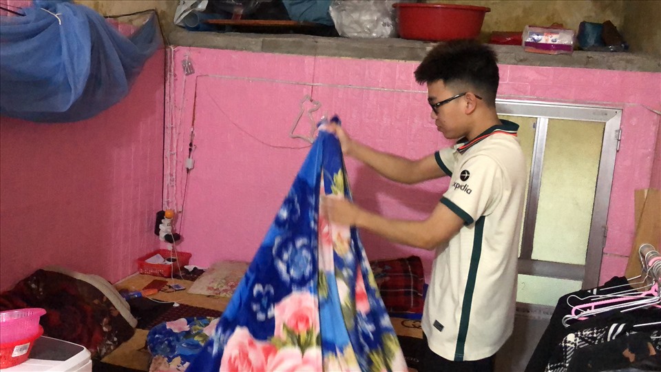 Phòng trọ công nhân tại xã Kim Chung, huyện Đông Anh, Hà Nội. Ảnh: Bảo Hân