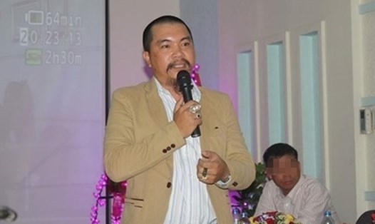 Trùm đa cấp lừa đảo Nguyễn Hữu Tiến.