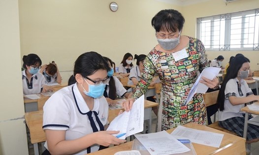 Bộ Y tế đề xuất F0 đang cách ly tại nhà được dự thi tốt nghiệp THPT. Ảnh minh họa: Huyên Nguyễn
