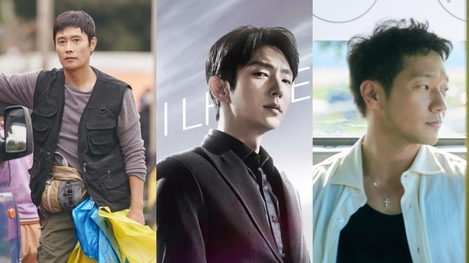 Bộ 3 tài tử Lee Byung Hun, Lee Joon Gi, Son Seok Gu. Ảnh: Poster tvN, SBS, JTBC. Bộ 3 tài tử Lee Byung Hun, Lee Joon Gi, Son Seok Gu. Ảnh: Poster tvN, SBS, JTBC.