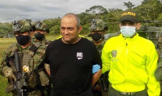 Trùm ma túy khét tiếng Colombia bị dẫn độ sang Mỹ. Ảnh: Colombian Armed Forces