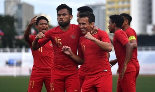 U23 Indonesia quyết tâm tìm trận thắng trước U23 Việt Nam ở trận ra quân SEA Games 31. Ảnh: Antara