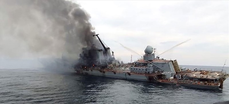 Revealing new information about the sinking of the Russian flagship