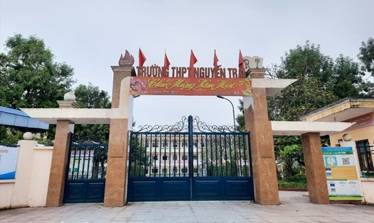 Công an TP.Hải Phòng đã khởi tố vụ án "Lợi dụng chức vụ quyền hạn trong khi thi hành công vụ" tại Trường THPT Nguyễn Trãi. Ảnh: CTV