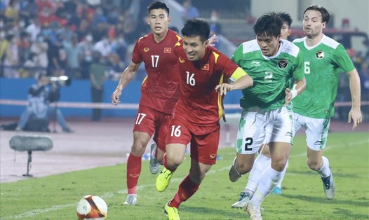 Đỗ Hùng Dũng cho thấy vai trò tối quan trọng tại U23 Việt Nam. Ảnh: Hải Nguyễn