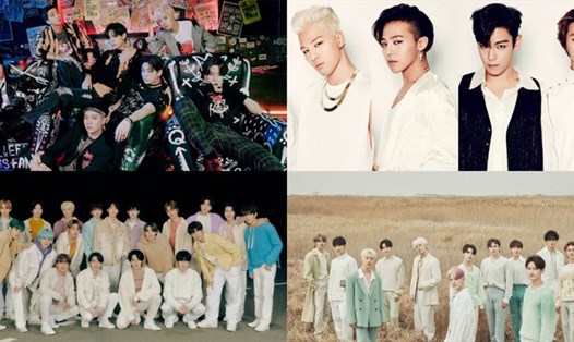 BTS quay trở lại thống lĩnh vị trí số 1 BXH nhóm nhạc nam Kpop tháng 5. Ảnh: CMH