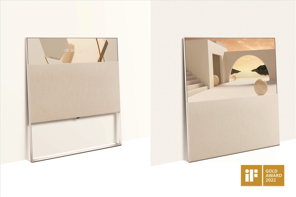 Bộ sưu tập LG OLED Objet Collection cao cấp đã giành được Giải vàng xuất sắc nhất tại iF Design Awards Bộ sưu tập LG OLED Objet Collection cao cấp đã giành được Giải vàng xuất sắc nhất tại iF Design Awards