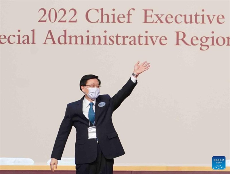The only candidate to become the Chief Executive of the Hong Kong Special Zone (China)