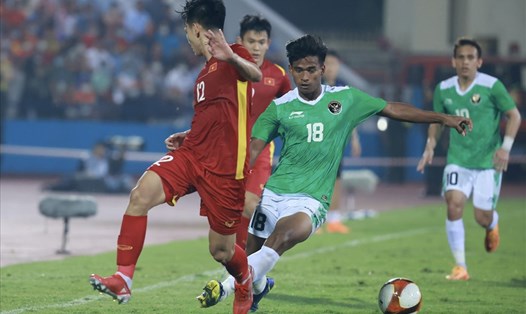 Huấn luyện viên Shin Tae-yong muốn U23 Indonesia gặp lại U23 Việt Nam ở chung kết môn bóng đá nam SEA Games 31. Ảnh: Hải Nguyễn