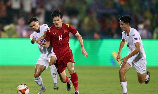 U23 Việt Nam bị U23 Philippines cầm hoà 0-0. Ảnh: VFF