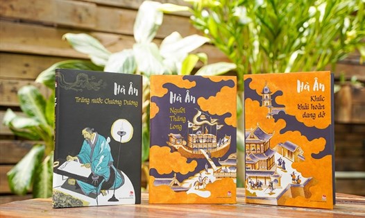 Nhà xuất bản Kim Đồng tái bản trọn bộ tiểu thuyết lịch sử của nhà văn Hà Ân. Ảnh: KĐ