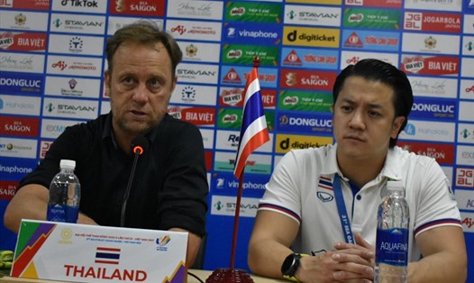 Huấn luyện viên Polking đánh giá cao đối thủ tiếp theo của U23 Thái Lan là U23 Campuchia. Ảnh: T.D