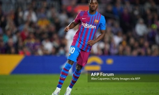 Ansu là tương lai của Barcelona cũng như tuyển Tây Ban Nha.  Ảnh: AFP