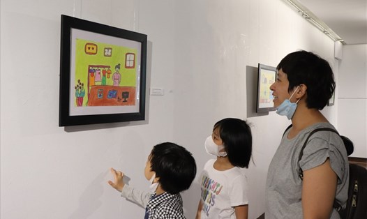 Bảo tàng Mỹ thuật Đà Nẵng là địa điểm vui chơi trong nhà được nhiều bạn nhỏ và phụ huynh yêu thích trong ngày Quốc tế thiếu nhi 1.6. Ảnh: Nguyễn Linh