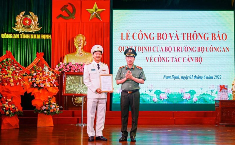Nam Định có Giám đốc Công an tỉnh mới