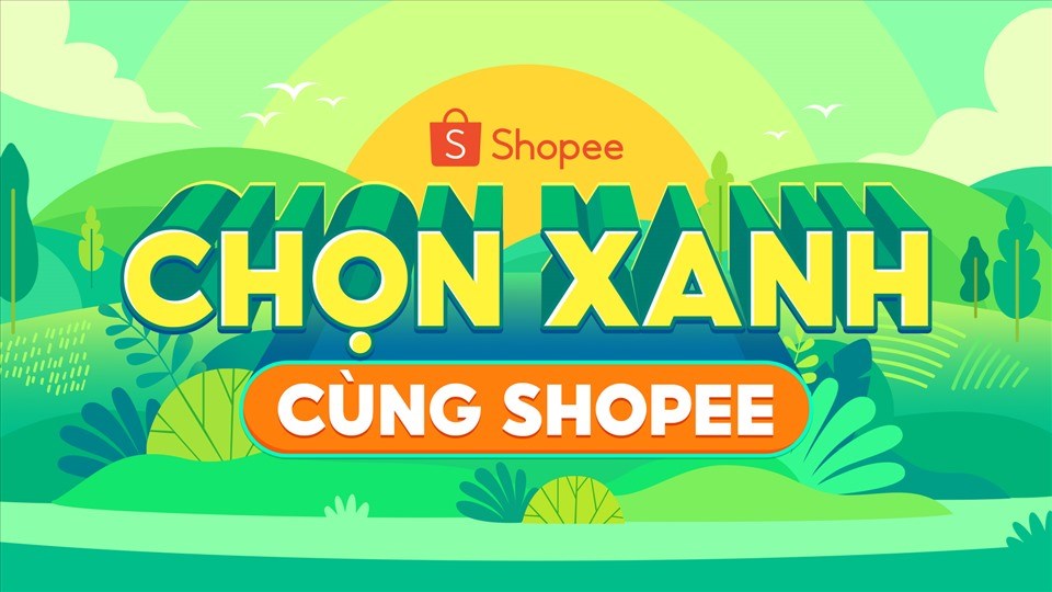Người dùng Shopee có thể ủng hộ và lan tỏa thông điệp bảo vệ môi trường bằng cách lựa chọn các sản phẩm, dịch vụ tiêu dùng bền vững. Người dùng Shopee có thể ủng hộ và lan tỏa thông điệp bảo vệ môi trường bằng cách lựa chọn các sản phẩm, dịch vụ tiêu dùng bền vững.