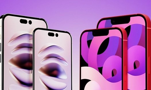 Ảnh concept bộ tứ iPhone 14. Ảnh: Apple