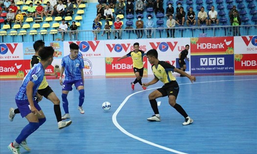 Câu lạc bộ Quảng Nam thất bại ngày ra quân giải futsal vô địch quốc gia 2022. Ảnh: VFF