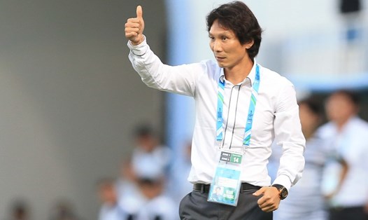 Huấn luyện viên Gong Oh-kyun đã để lại dấu ấn với U23 Việt Nam. Ảnh: Lâm Thoả/VFF