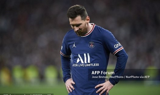 Messi sẽ ở lại PSG để chinh phục Champions League?   Ảnh: AFP