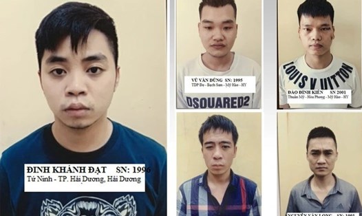 Các đối tượng bỏ trốn khỏi nhà tạm giữ Công an thị xã Mỹ Hào. Ảnh: CACC