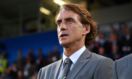 Mancini đang ở trong giai đoạn tái thiết Azzurri. Ảnh: UEFA