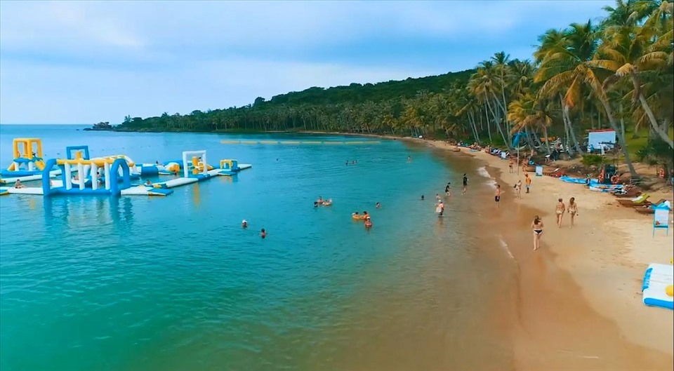 Vùng biển Phú Quốc. Ảnh: PV