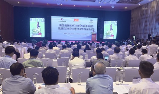 Diễn đàn Phát triển bền vững Kinh tế biển Việt Nam 2022 tại tỉnh Phú Yên.