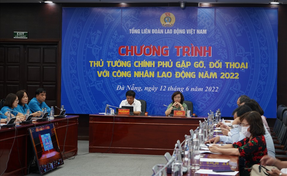 Nhiều kiến nghị của người lao động trong chương trình đối thoại với Thủ tướng Chính phủ. Ảnh: Thanh Chung