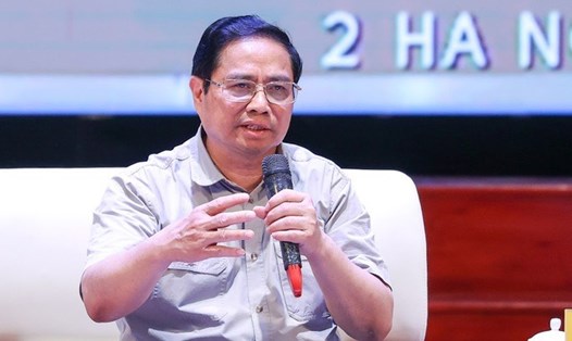Thủ tướng Phạm Minh Chính phát biểu tại chương trình. Ảnh: Hải Nguyễn